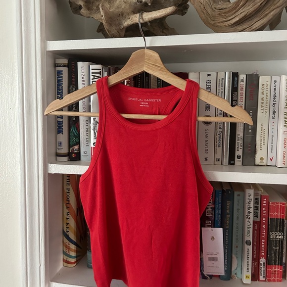 Spiritual Gangster Ruby Res Tank Top - Picture 3 of 5